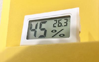 Thermomètre Analogique Intérieur Hygromètre Humidité
